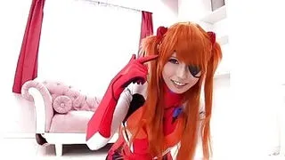 Героиня аниме играет в грязные игры